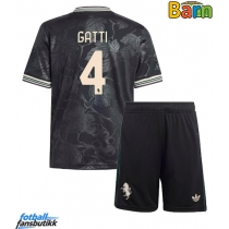 Juventus Federico Gatti #4 Tredjedraktsett Barn 2025-26 Kortermet (+ Korte bukser)